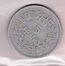 MONNAIE 5 FRANCS 1949 ETAT COURANT-VOIR SCAN-