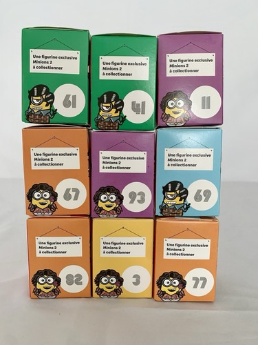 Figurines les minions - minions,