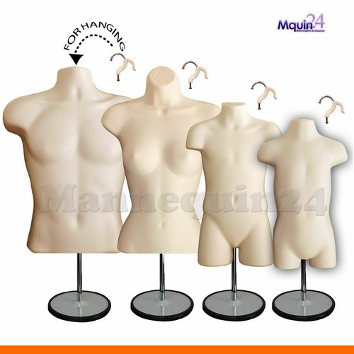 Set famiglia manichini torso - set,