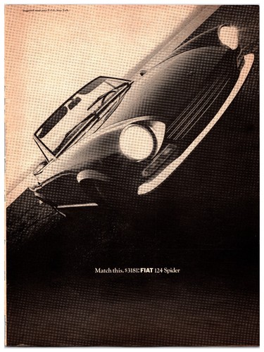 Originale epoca fiat 124 - d'epoca,