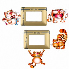 Cats Cartoon Stickers