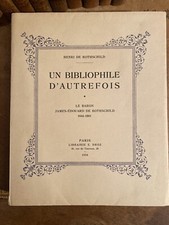 Un bibliophile d'autrefois