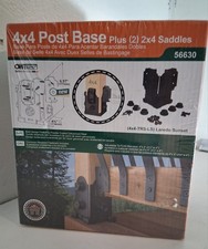 Cravatte ornamentali in legno OWT 4 pollici x 4 pollici Sella Twin Rail - Laredo Sunset