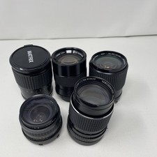 Lotto 5 lenti vintage messa a