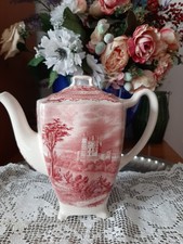 Teiera Inglese Vintage Johnson BROS ,OLD BRITAIN CASTLES