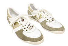 Scarpe D'ACQUASPARTA donna (EU) 39 bianche basse pelle punta tonda stringate