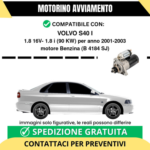 Motorino avviamento volvo - motorino,