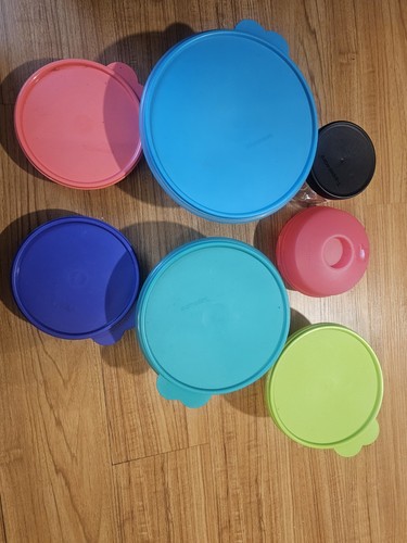 Lot tupperware bowls - lot, of