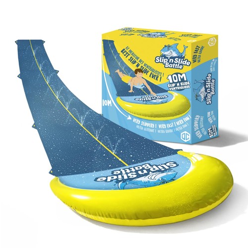 Scivolo acquatico doppio - acquatico,