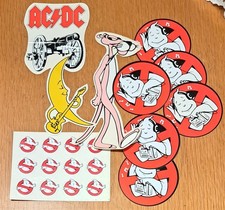 lotto 10 adesivi misti