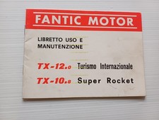 Fantic Motor 50 TX 12.0 Turismo Int.-TX 10.8 Super Rocket 19734 manuale uso