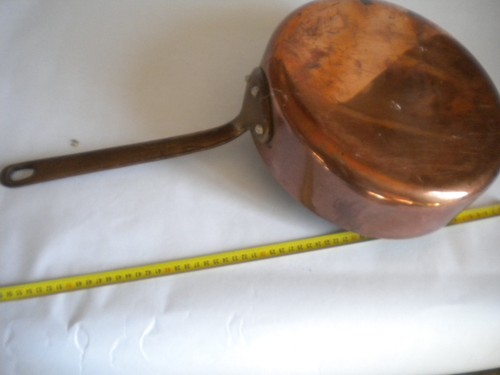 Vintage french copper saute - copper,