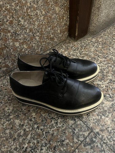 Scarpe stringate donna nere - stringate, 39