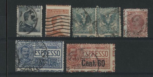 Regno 1901 piccolo lotto di - regno,