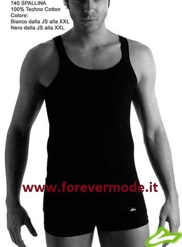 Canottiere uomo fragi ever - canottiere,