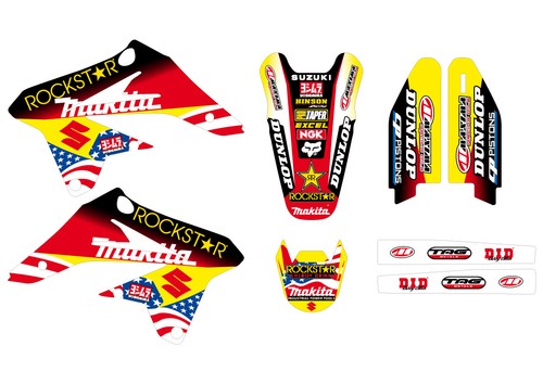 Kit grafiche adesivi suzuki - grafiche,