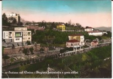 Soriano nel Cimino  ( VT ) Stazione ferroviaria e zona villini        rif. n.1