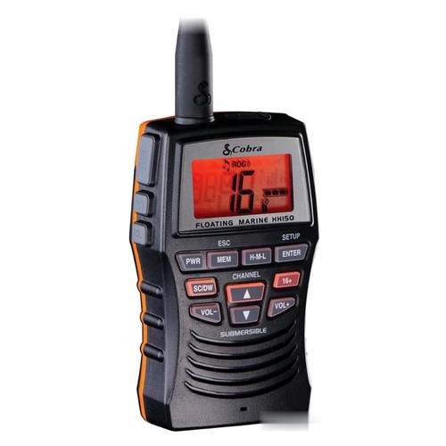 Vhf cobra hh150 flte - flte, 1
