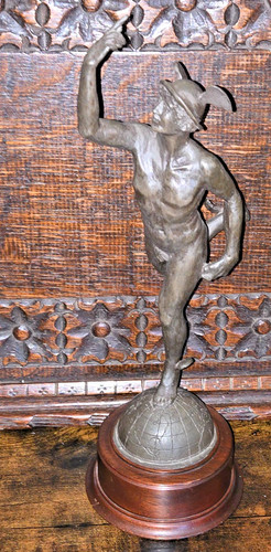 Rara scultura statuina - , in