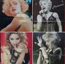 Poster Madonna Mattissimo Eva Express Bravo Vintage Anni 80 90 