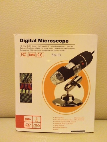 Microscopio digitale usb con - microscopio,