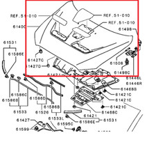 COFANO MOTORE MITSUBISHI