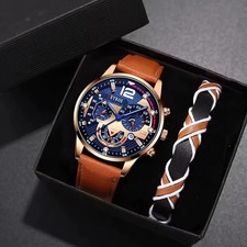 Orologio Uomo Cinturino Pelle