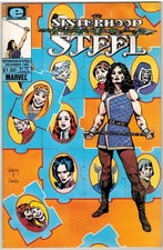 Sisterhood Of Steel 7 Marvel Epic Comics 1985 Mike Vosberg VG