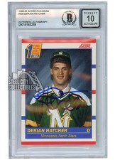 Derian Hatcher 1990-91 Score