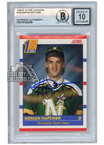 Derian hatcher 1990 score - derian, 1990-91