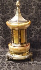 Lipstick Cigarette Holder Music Box Carousel Vintage Raro