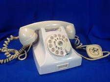 Telefono in bachelite bianco - anni 40 - Ericsson - PTT