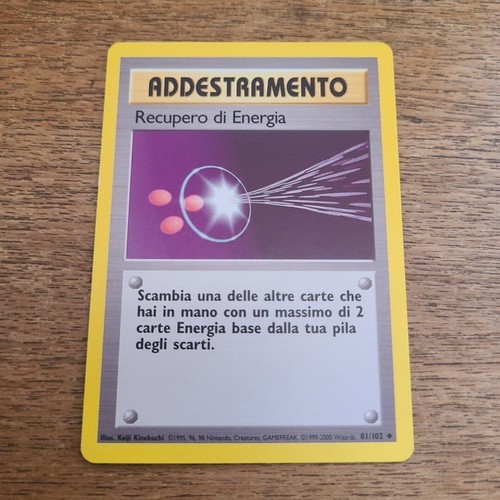 Recupero energia set - recupero, di