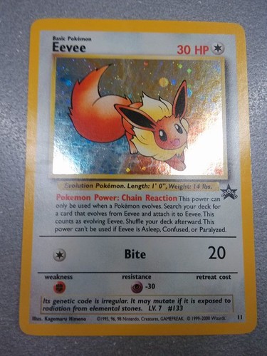 Eevee foil holo league eng - #11,