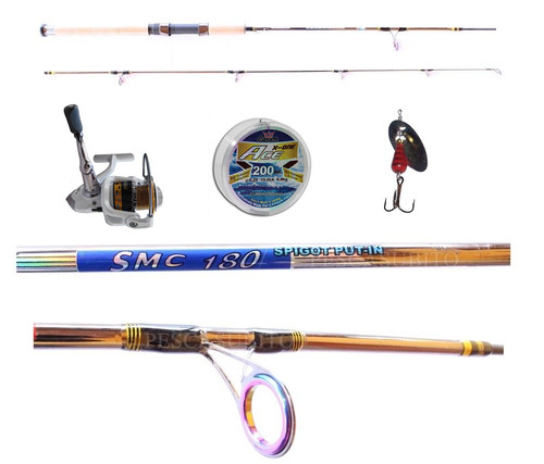 Kit spinning trota canna - kit,