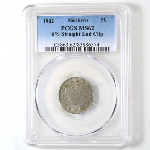 1902 liberty nickel 6 - 1902, 6%
