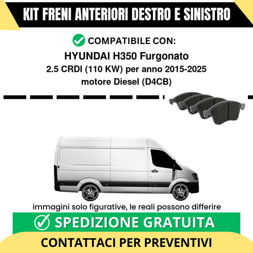 Pastiglie freno anteriori per - pastiglie,