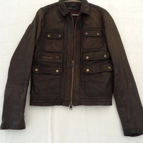 Giacca pelle allsaints - giacca,