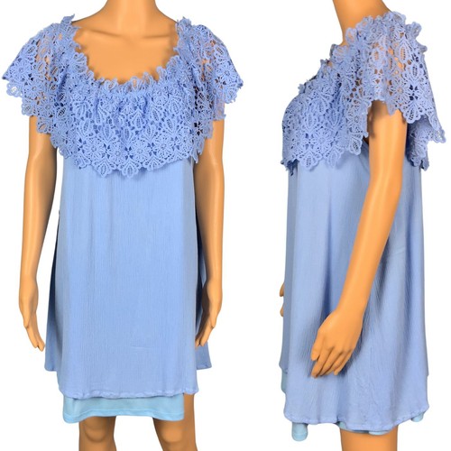 Mini abito donna pizzo - mini,