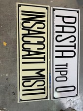 vecchio lamierino alimentare