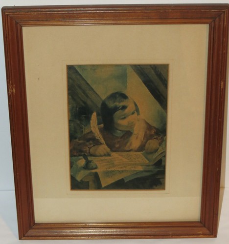 Litografia vintage colori - a,