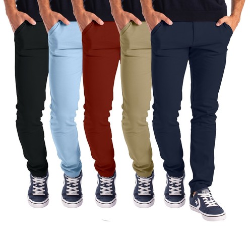 Pantaloni chino uomo di - chino,