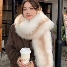 Sciarpa donna vera pelliccia