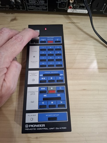 Pioneer x700 remote - pioneer,