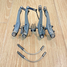 Avid Set Freni a V Singola Cifra Ti Mountain Bike Freni Titanio Vintage MTB