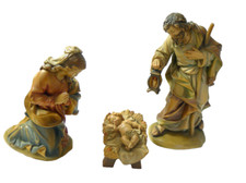 VECCHIA SCULTURA LEGNO SACRA