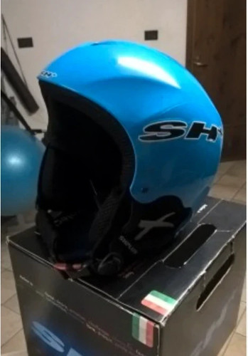 Casco sci taglia s blu - casco,