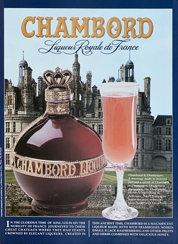 1996 chambord liquore - 1996, e