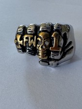 Anello Punk Uomo Acciaio