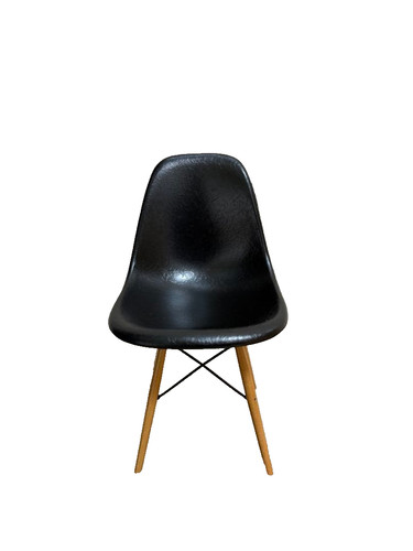 Sedia nera vitra design museum - sedia,